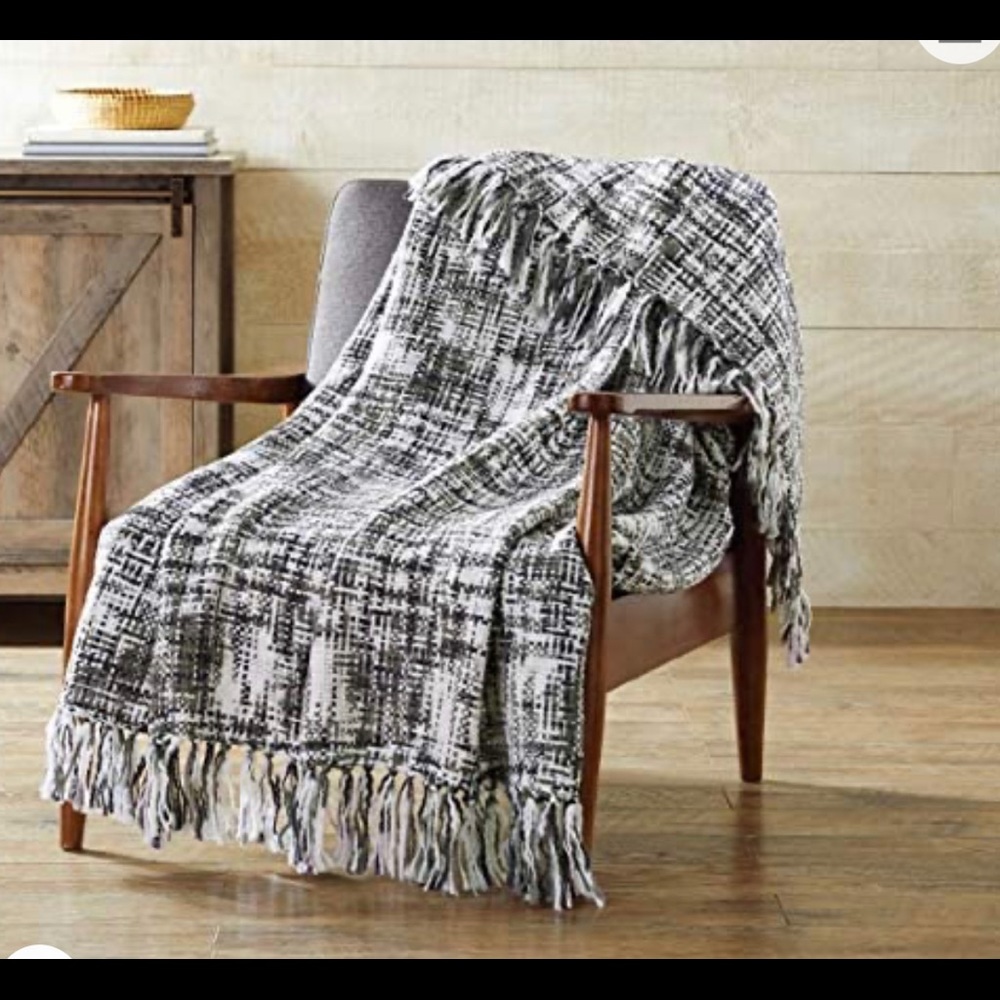 Better Homes & Garden Metallic Woven Throw